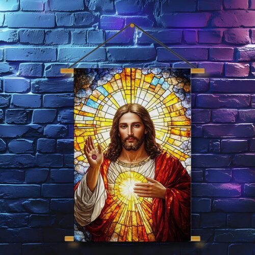 Banner Sagrado Coração de Jesus