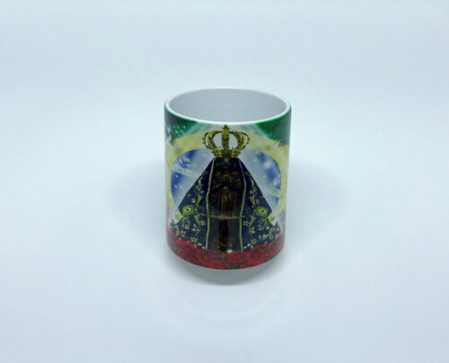 Caneca Nossa Senhora Aparecida Porcelana