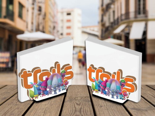 Centro de Mesa Porta Guardanapo Trolls