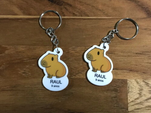 Chaveiro e Lembrancinha Capivara