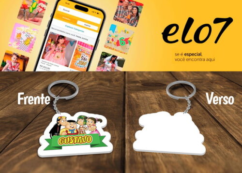 Chaveiro e Lembrancinha Chaves