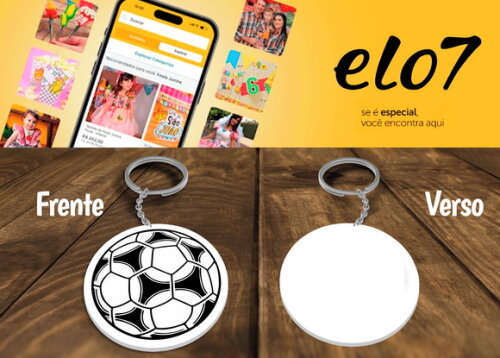 Chaveiro e Lembrancinha Futebol