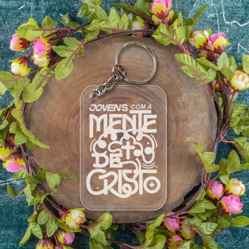 Chaveiro e Lembrancinha Jovens Mente de Cristo