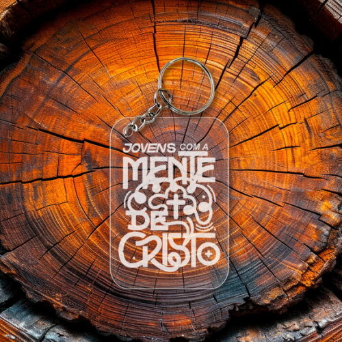Chaveiro e Lembrancinha Jovens Mente de Cristo