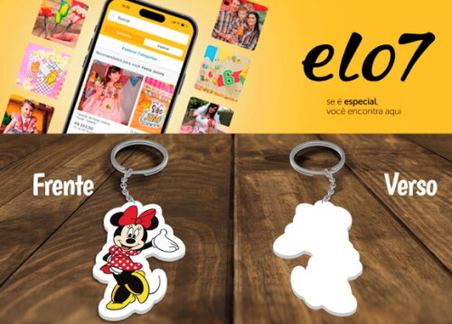 Chaveiro e Lembrancinha Minnie