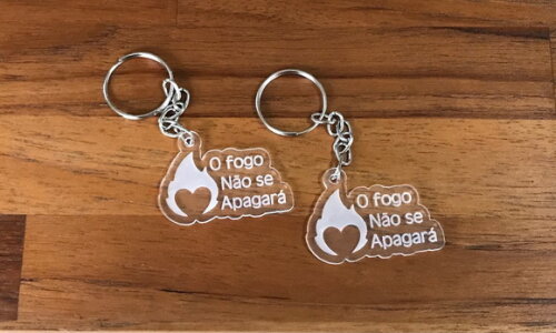 Chaveiro e Lembrancinha o Fogo Não se Apagara