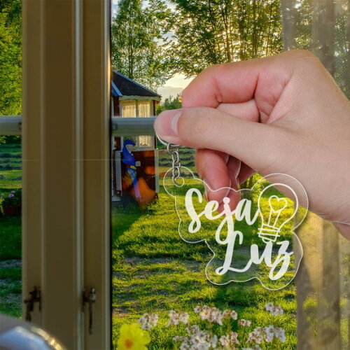 Chaveiro e Lembrancinha Seja Luz