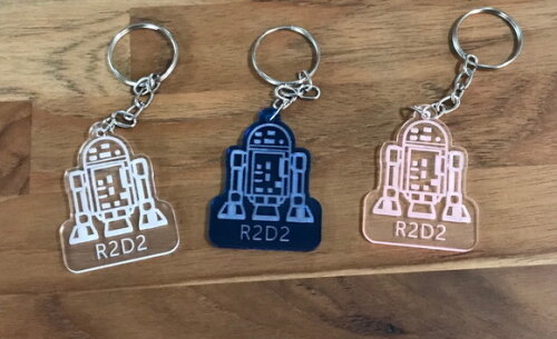 Chaveiro e Lembrancinha Star Wars R2-d2