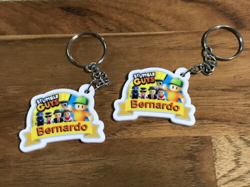 Chaveiro e Lembrancinha Stumble Guys