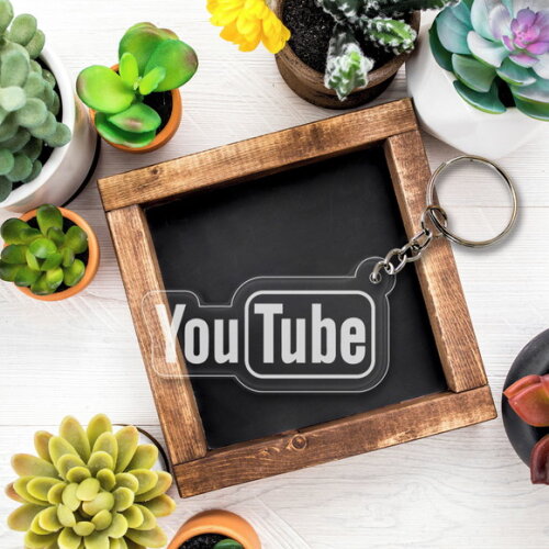 Chaveiro e Lembrancinha Youtube Kit 10 Unidades