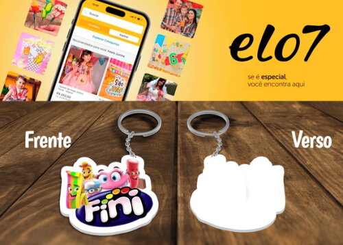 Chaveiro Lembrancinha Bala Fini