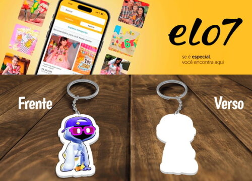 Chaveiro Lembrancinha Brawl Stars Shade