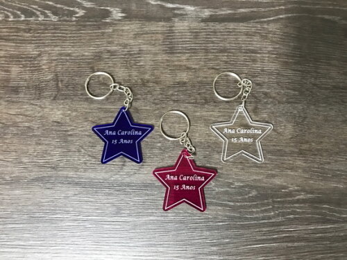 Chaveiro Lembrancinha Estrela