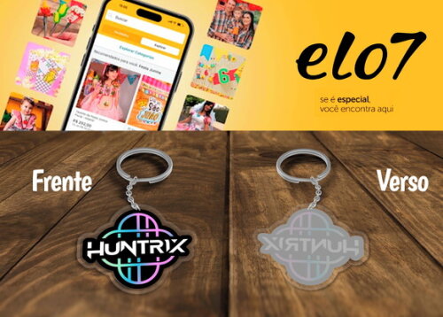 Chaveiro Lembrancinha Huntrix Guerreiras K Pop