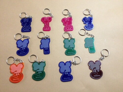 Chaveiro Minnie e Mickey Lembrancinhas