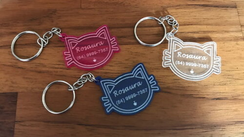 Chaveiro Pet Gato