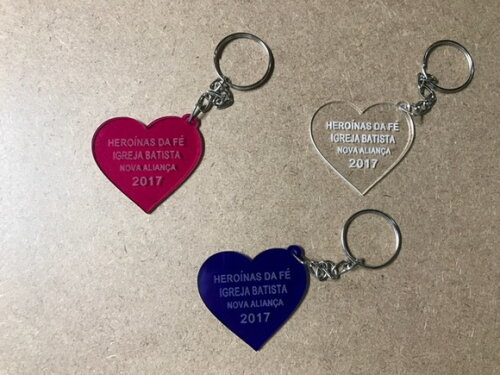 Chaveiros e Lembrancinhas Coração
