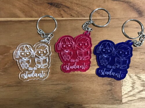 Chaveiros e Lembrancinhas Dia do Estudante