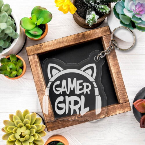 Chaveiros e Lembrancinhas Gamer Girl