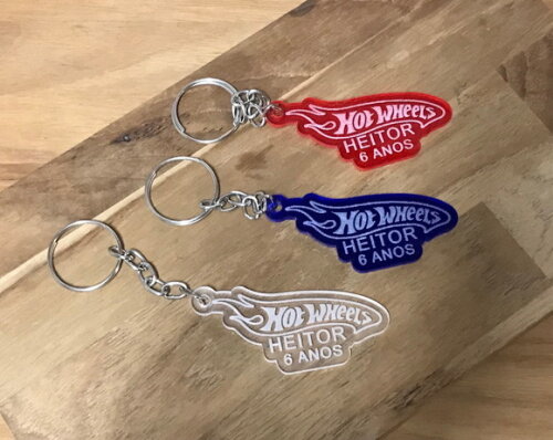 Chaveiros e Lembrancinhas Hot Wheels