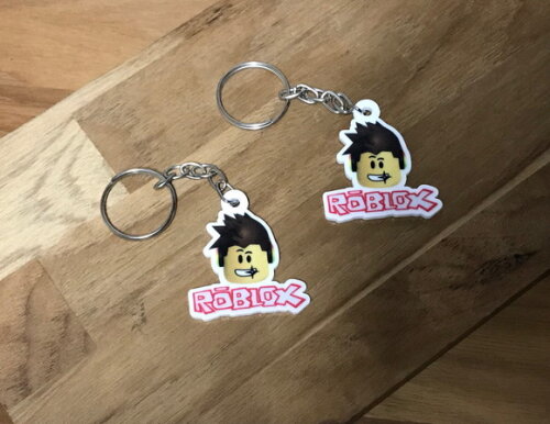Chaveiros e Lembrancinhas Roblox Raglan