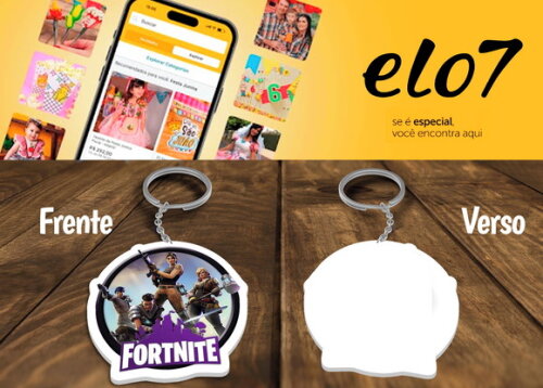 Chaveiros Lembrancinhas Fortnite