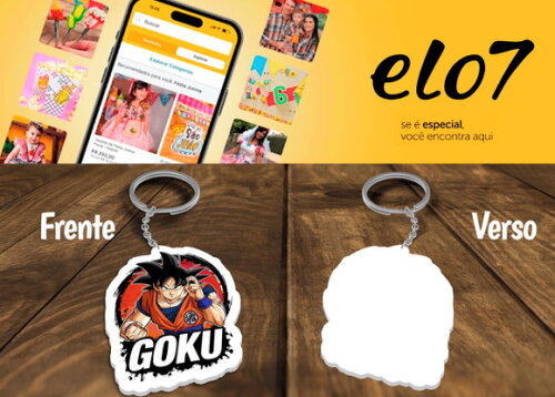 Chaveiros Lembrancinhas Goku