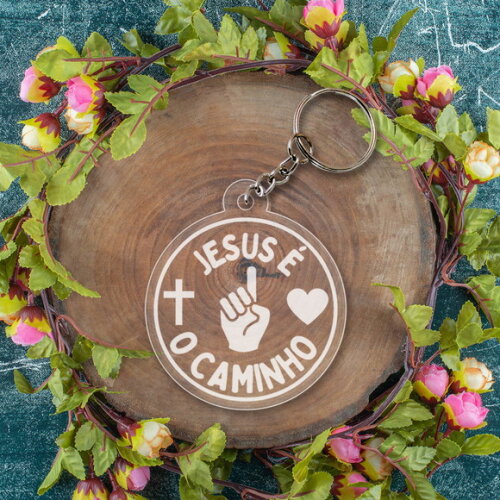 Chaveiros Lembrancinhas Jesus e o Caminho