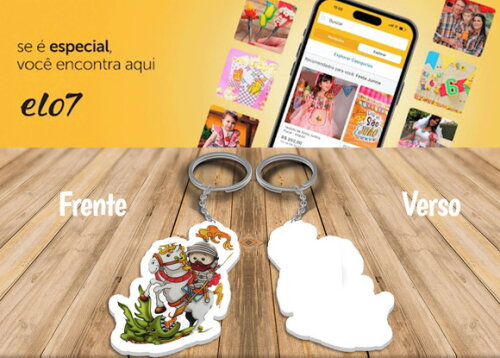 Chaveiros Lembrancinhas São Jorge