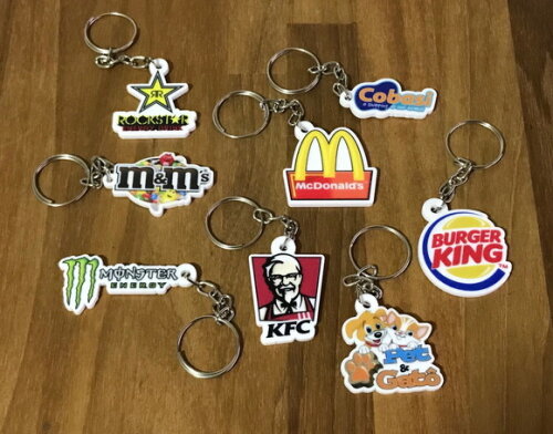 Chaveiros Personalizados 1000 Unidades Argolas Douradas