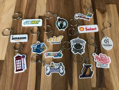 Chaveiros Personalizados com a Sua Logo