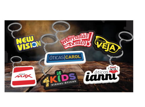 Chaveiros Personalizados Óticas