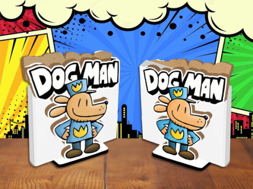 Enfeite de Mesa Porta Guardanapo Dog Man