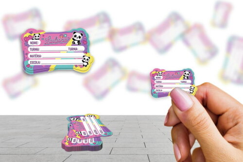 Etiqueta Escolar Luluca Kit 30 Unidades