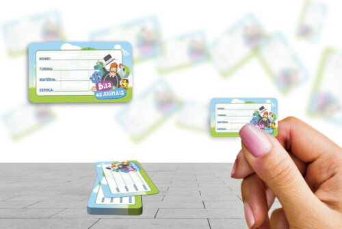Etiqueta Escolar Mundo Bita Kit 30 Unidades