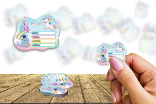 Etiqueta Escolar Puket Kit 30 Unidades