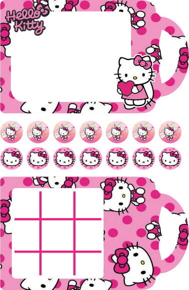 Jogo da Velha e Lousa Magica Hello Kitty