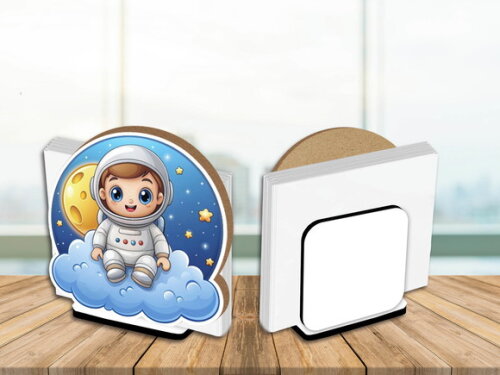 Kit 05 Porta Guardanapo Centro de Mesa Astronauta