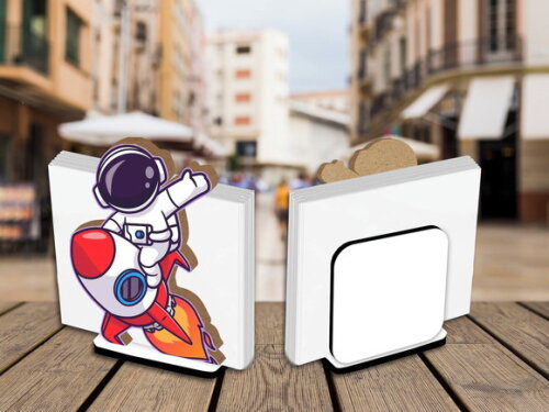 Kit 05 Porta Guardanapo Centro de Mesa Astronauta