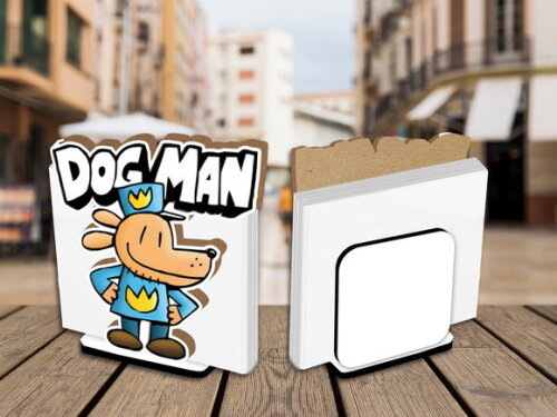 Kit 05 Porta Guardanapo Centro de Mesa Dog Man