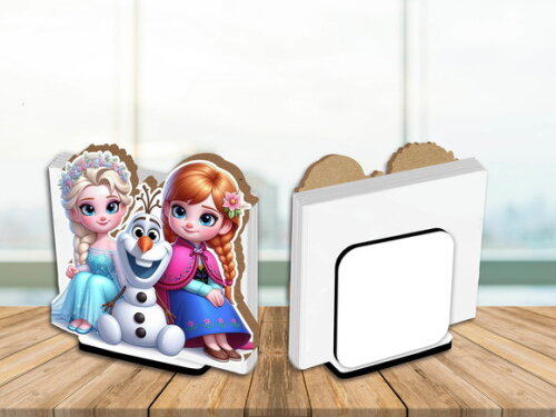 Kit 05 Porta Guardanapo Centro de Mesa Frozen