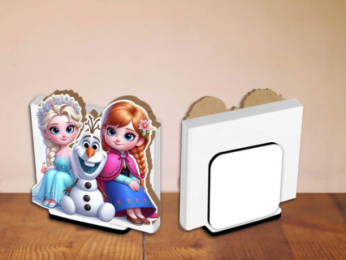 Kit 05 Porta Guardanapo Centro de Mesa Frozen