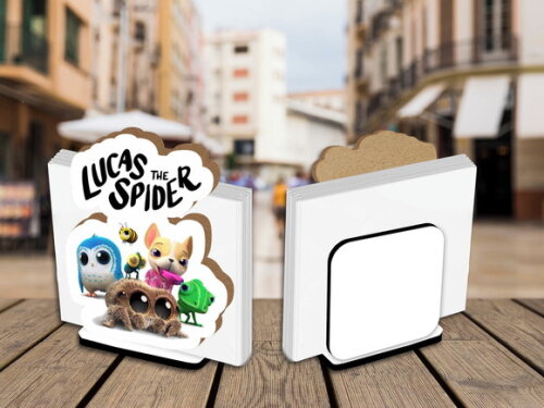 Kit 05 Porta Guardanapo Centro de Mesa Lucas Spider
