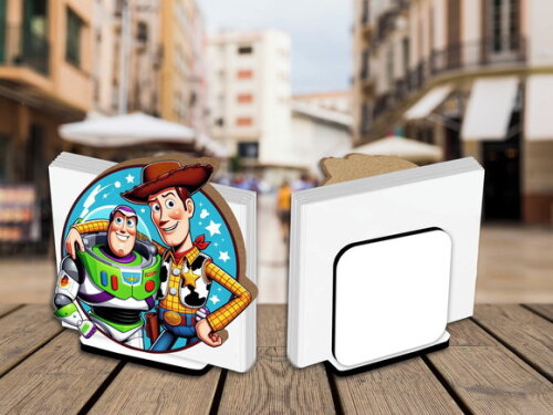 Kit Porta Guardanapo Centro de Mesa Toy Story