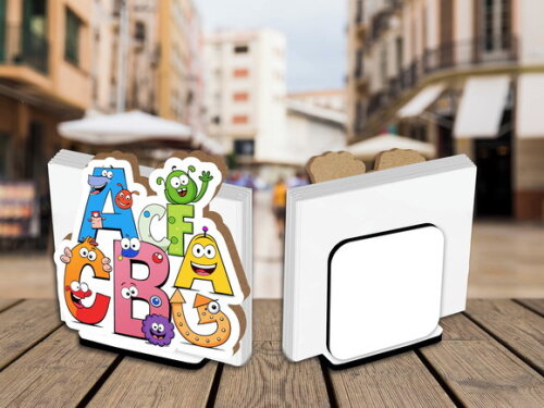 Porta Guardanapo Centro de Mesa Festa das Letras