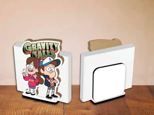 Porta Guardanapo Centro de Mesa Gravity Falls