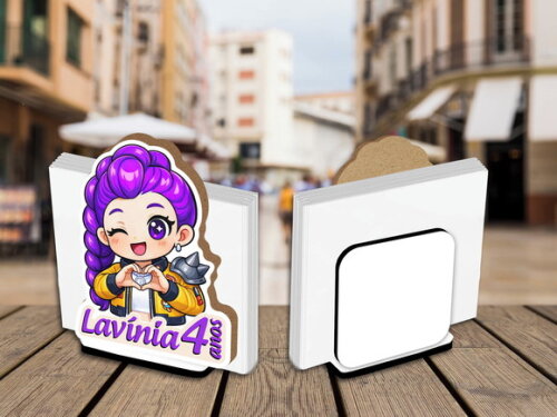 Porta Guardanapo Centro de Mesa Guerreiras Kpop
