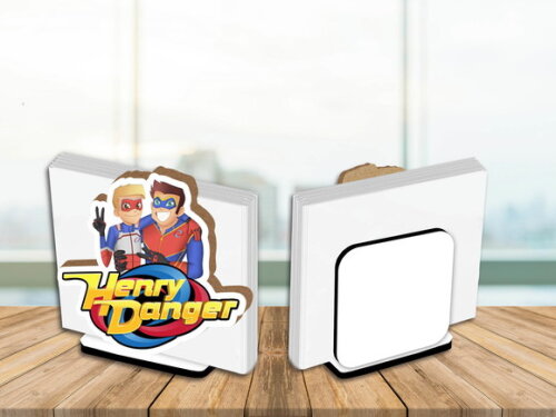 Porta Guardanapo Centro de Mesa Henry Danger