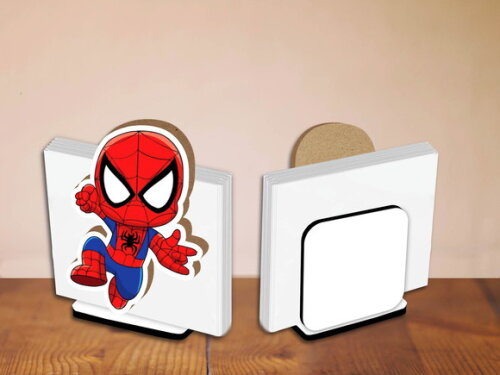 Porta Guardanapo Centro de Mesa Homem Aranha
