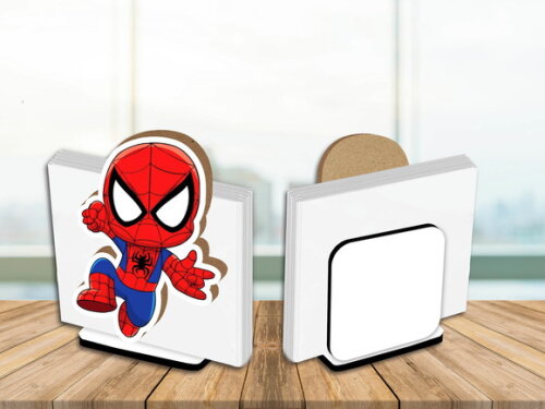 Porta Guardanapo Centro de Mesa Homem Aranha
